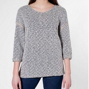 American Apparel Reversible Easy Sweater